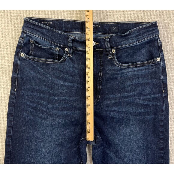 Lucky Brand Jeans Stevie High Rise Flare Women's Size 10 / 30 Stretch Blue Denim - Picture 10 of 12
